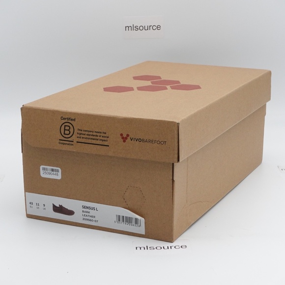 NEW Vivobarefoot Women's Sensus Leather Barefoot Shoes 209560-07 Bark - Picture 13 of 13